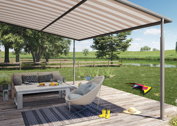 weinor Plaza Viva – de textiele pergola-zonwering weinor Plaza Viva – de textiele pergola-zonwering