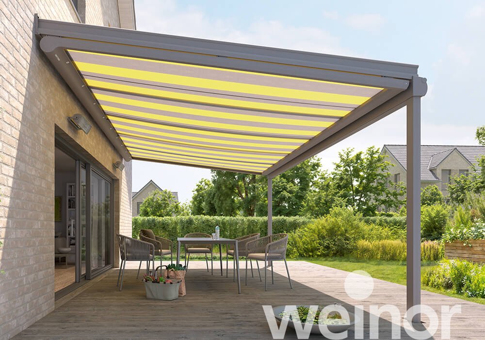 Serrezonwering weinor Sottezza met ledspots