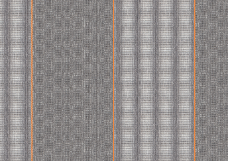 Zonweringdoek: pepper/orange 30 (Dessinnr.: P | 8-002), Collectie: modern basics blue@, Aanzicht: Direct licht