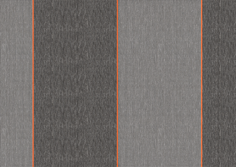 Zonweringdoek: pepper/orange 30 (Dessinnr.: P | 8-002), Collectie: modern basics blue@, Aanzicht: Doorschijnend licht