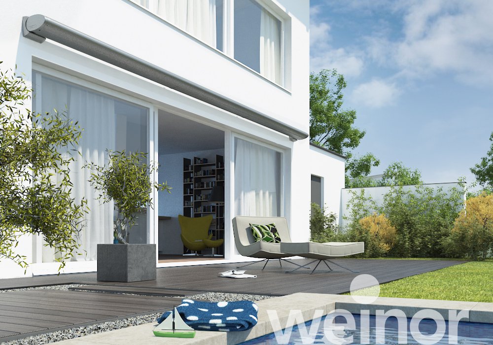 Zonneschermen weinor Cassita II zonder ledverlichting