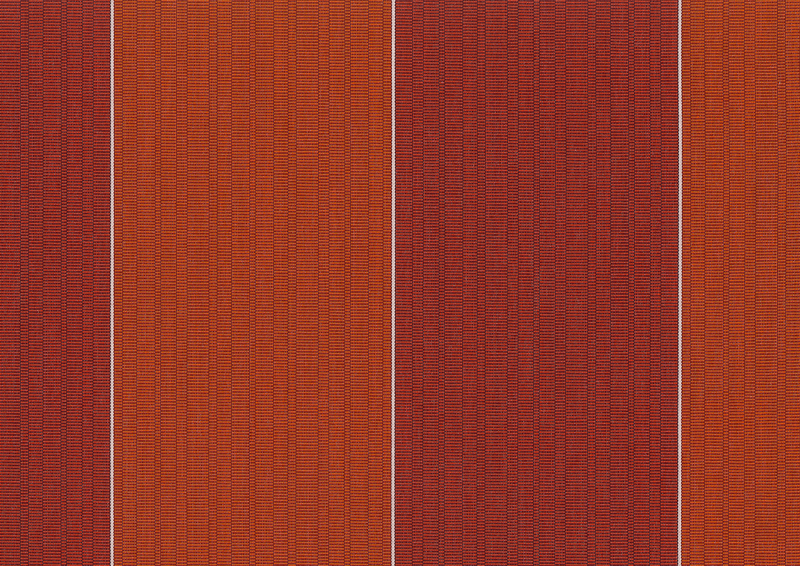 Zonweringdoek: cinnabar/copper (Dessinnr.: A | 4-668), Collectie: hi hello!, Aanzicht: Doorschijnend licht