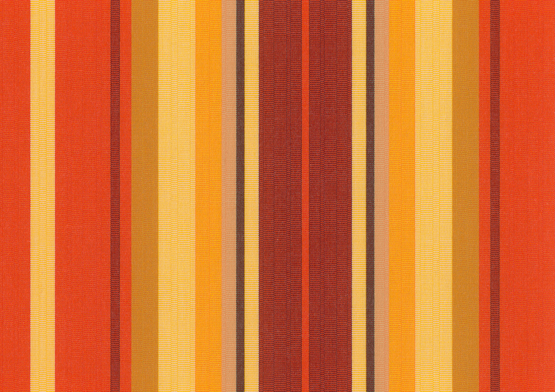Zonweringdoek: buttercream/vermillion (Dessinnr.: A | 4-667), Collectie: hi hello!, Aanzicht: Doorschijnend licht