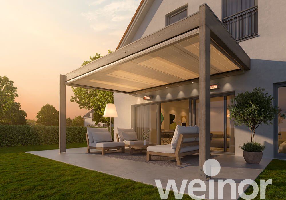 Serrezonwering weinor Sottezza met ledspots
