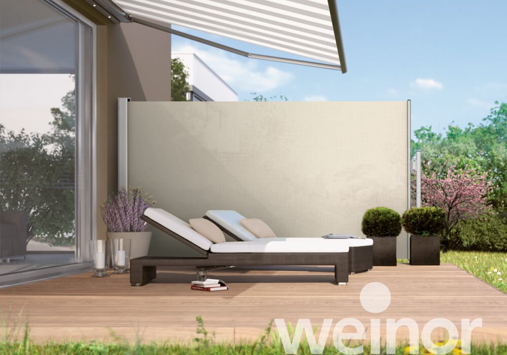 Venster en verticale zonwering weinor Paravento