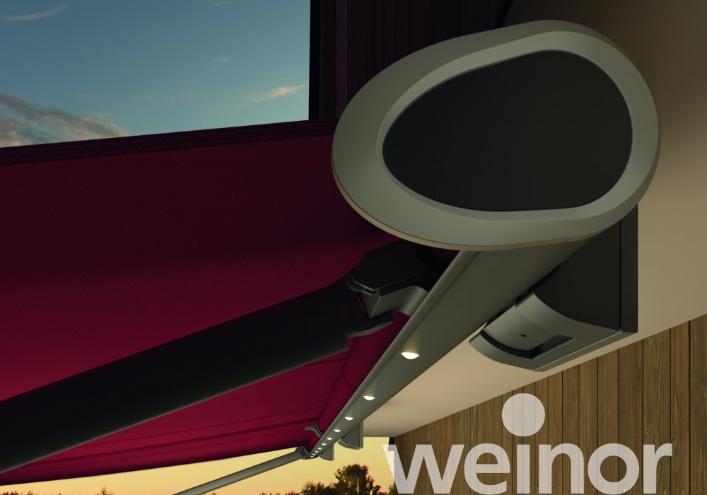 Zonneschermen weinor Semina Life met ledverlichting