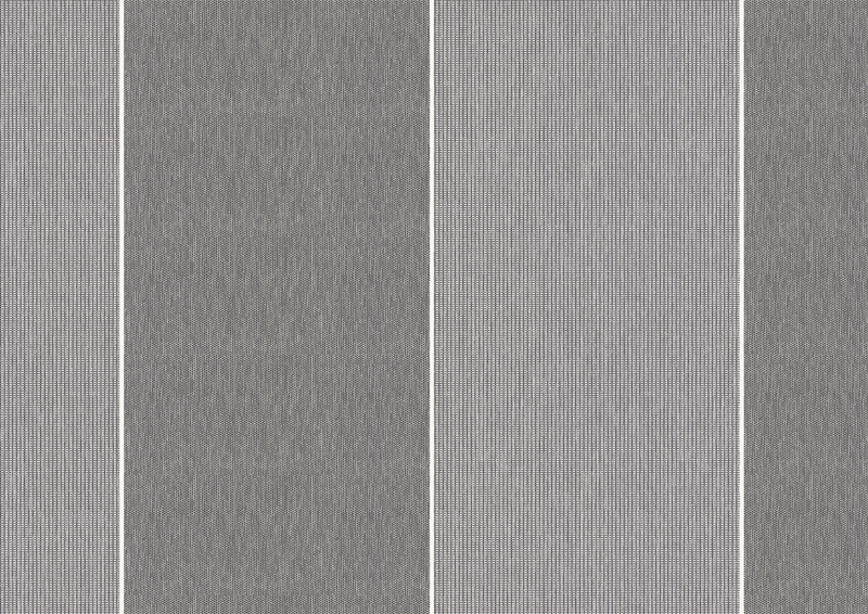 Zonweringdoek: pepper/white 30 (Dessinnr.: P | 8-001), Collectie: modern basics blue@, Aanzicht: Direct licht