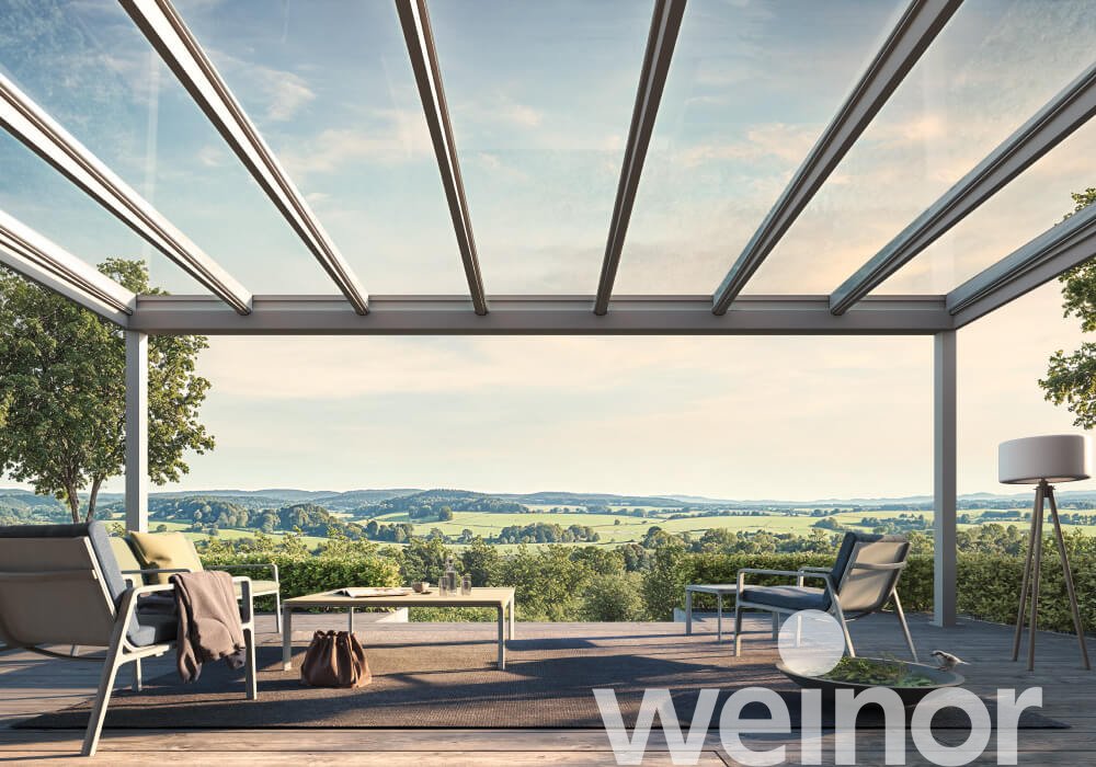 Glazen terrasoverkapping weinor Terrazza Pure MAX 
