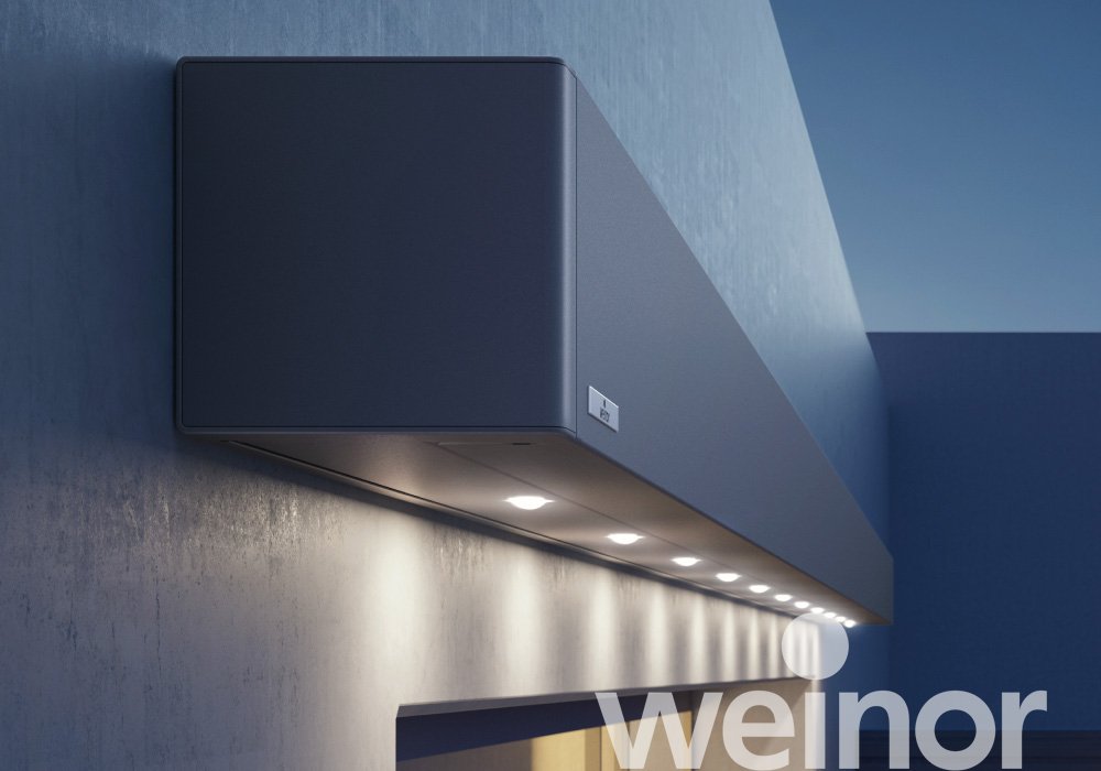 Zonneschermen weinor Kubata met ledverlichting, Close up