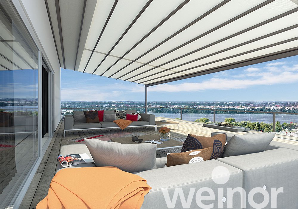 Pergola-zonwering weinor PergoTex II weinor PergoTex II inspiraties