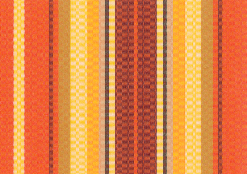 Zonweringdoek: buttercream/vermillion (Dessinnr.: A | 4-667), Collectie: hi hello!, Aanzicht: Direct licht